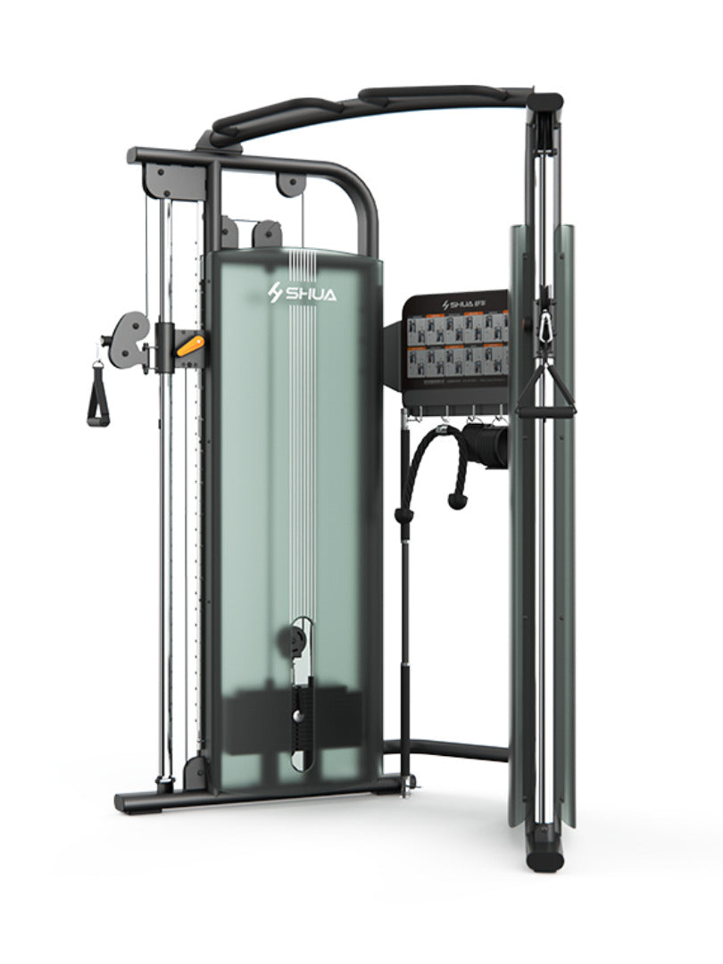 SH-G698 POLEA DUAL / CROSSOVER COMPACTO INSTITUCIONAL SHUA FITNESS