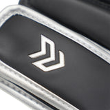 Guantes MMA 30z Medio Dedo Negro Plata