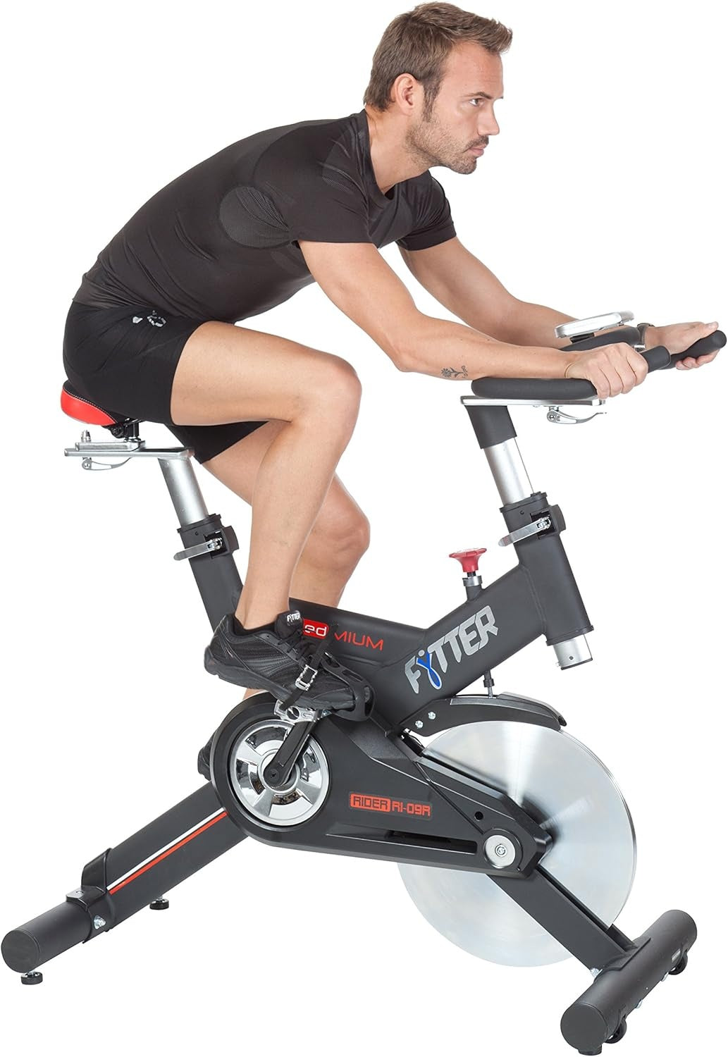 RI-09R BICICLETA TIPO SPINNING INSTITUCIONAL RIDER FYTTER BY MOVIFIT