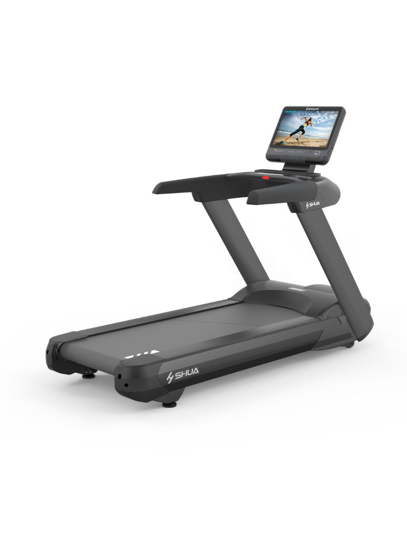 V9+ (SH-T8919TP) TROTADORA PROFESIONAL SHUA FITNESS MOTOR AC 6.0 HP CONSOLA TOUCH SCREEN 15.6" (220V)