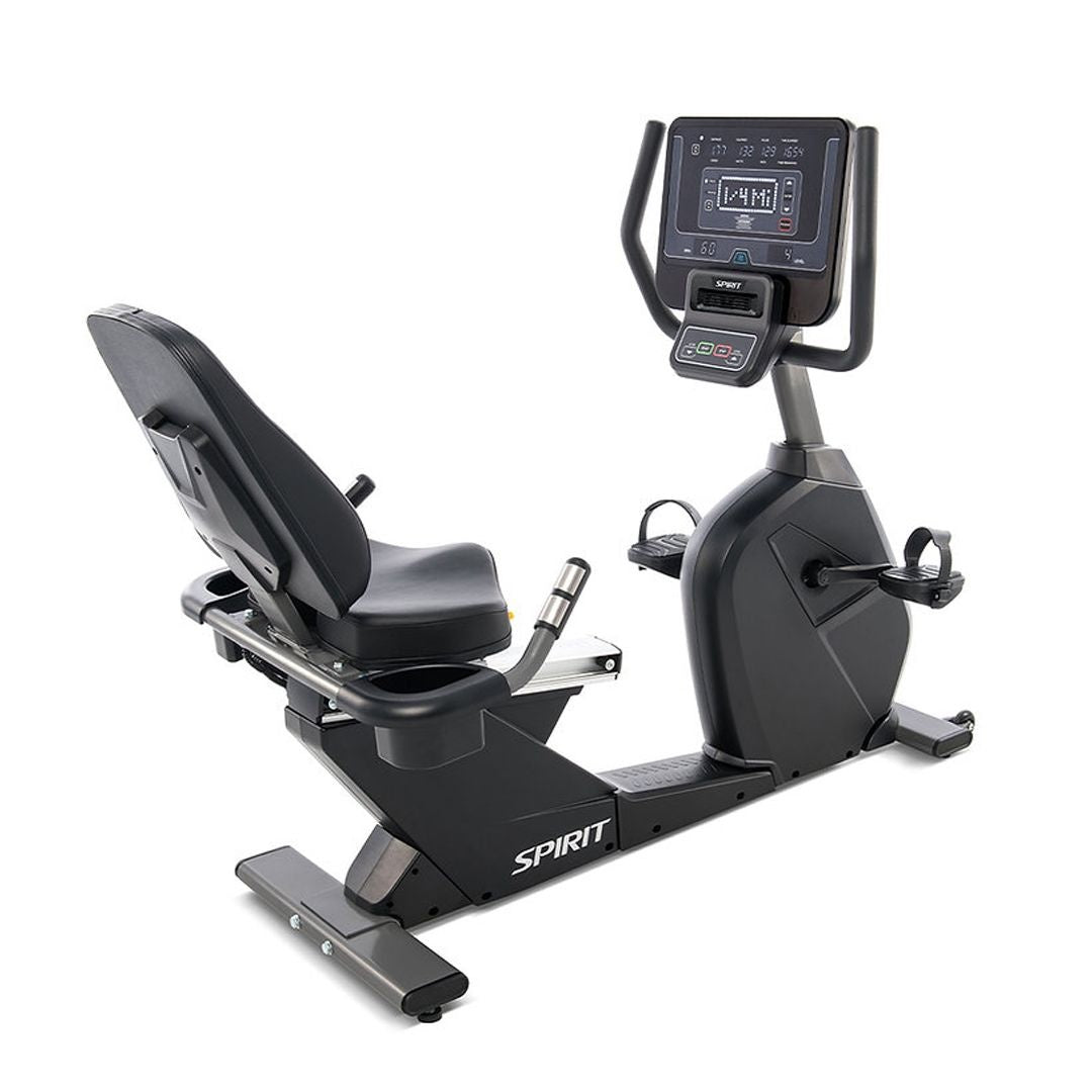 CR800+ BICICLETA RECUMBENT PROFESIONAL SPIRIT COMMERCIAL FITNESS (AUTOGENERADORA)