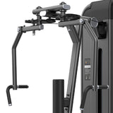 MOV-607D (U2007D) PECTORAL Y DELTOIDES DOBLE FUNCIÓN (PEC FLY / REAR DELT) PREDATOR MOVIFIT (TORRE DE PESAS 110 KG COLOR NEGRO)
