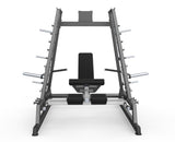 MOV-D602 (D602) POWER SMITH MACHINE DUAL SYSTEM CARGA CON DISCOS MOVIFIT (COLOR NEGRO)