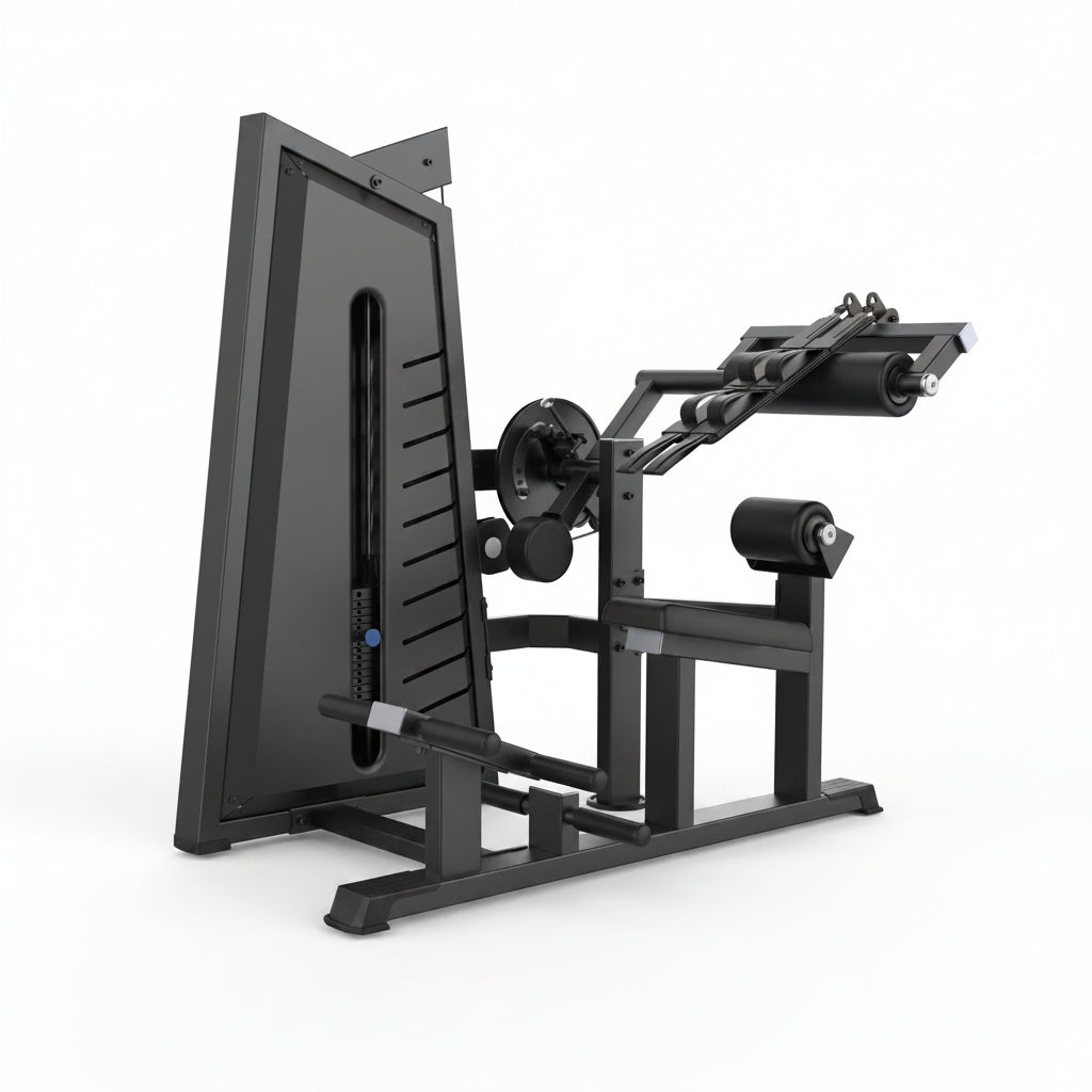 MOV-388 (JN3088) CRUNCH ABDOMINAL Y EXTENSIÓN LUMBAR DOBLE FUNCIÓN (ABDOMINAL & BACK EXTENSION) SERIE CROSS X MOVIFIT (TORRE DE PESAS 80 KG)
