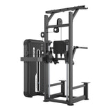 MOV-609A (U3009A) DOMINADAS Y FONDOS ASISTIDOS (DIP/CHIN ASSIST) APPLE MOVIFIT (TORRE DE PESAS 99 KG) (COLOR NEGRO)