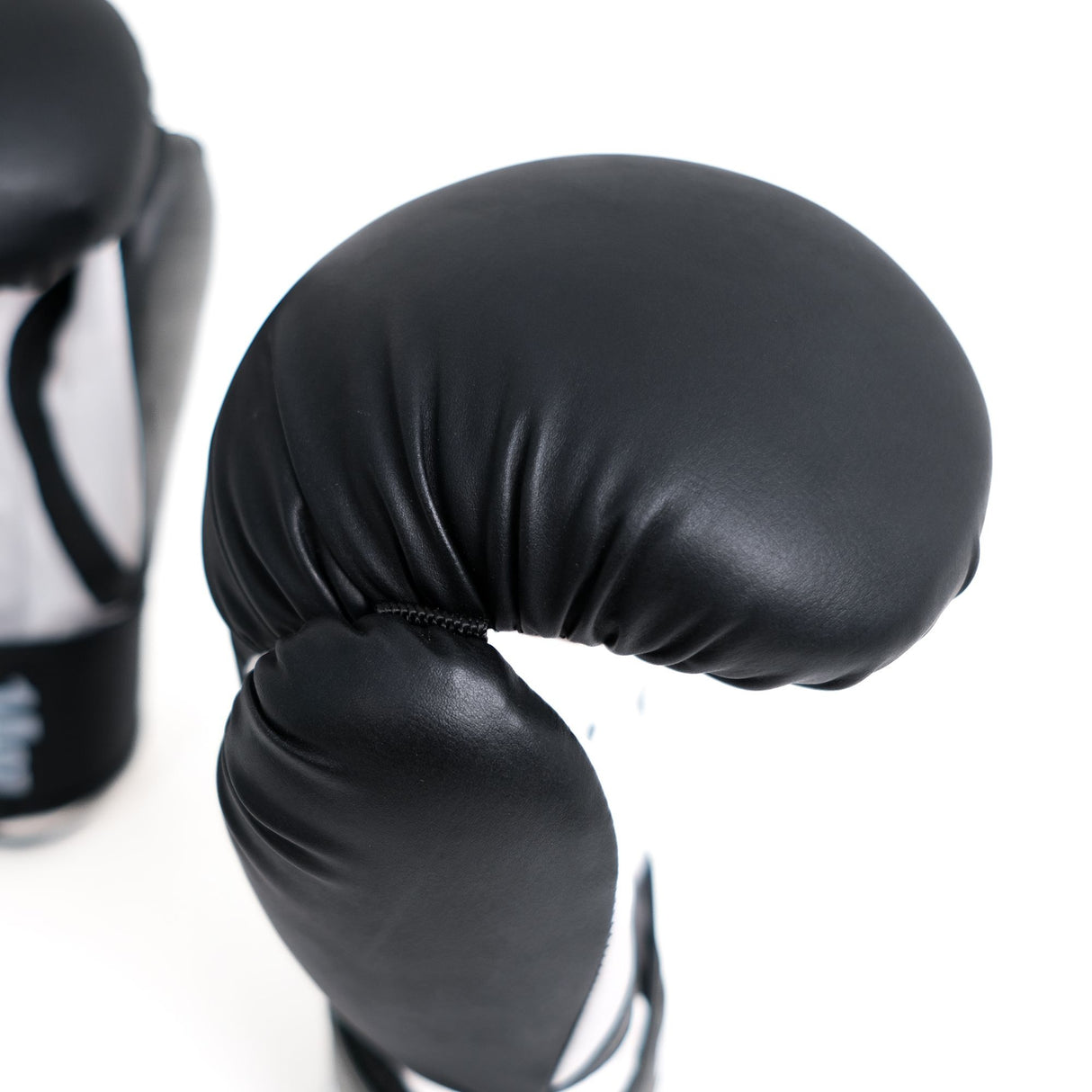 GUANTE DE BOXEO LIGA NEGRO-BLANCO 12OZ
