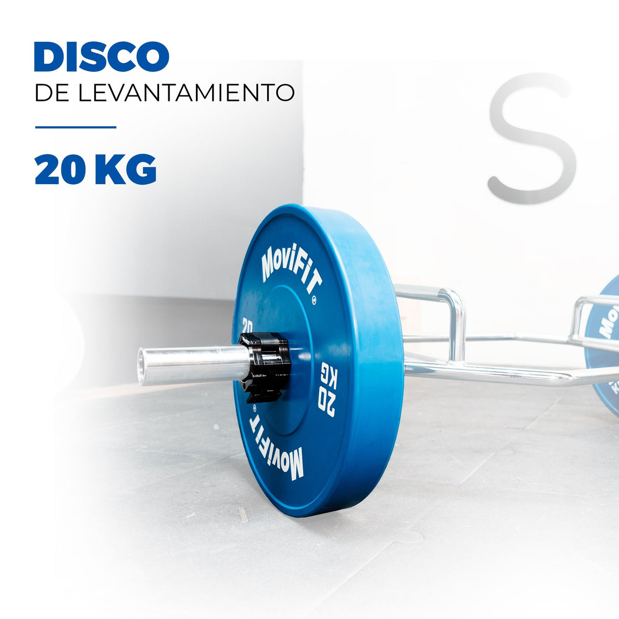DISCO BUMPER OLIMPICO EN CAUCHO