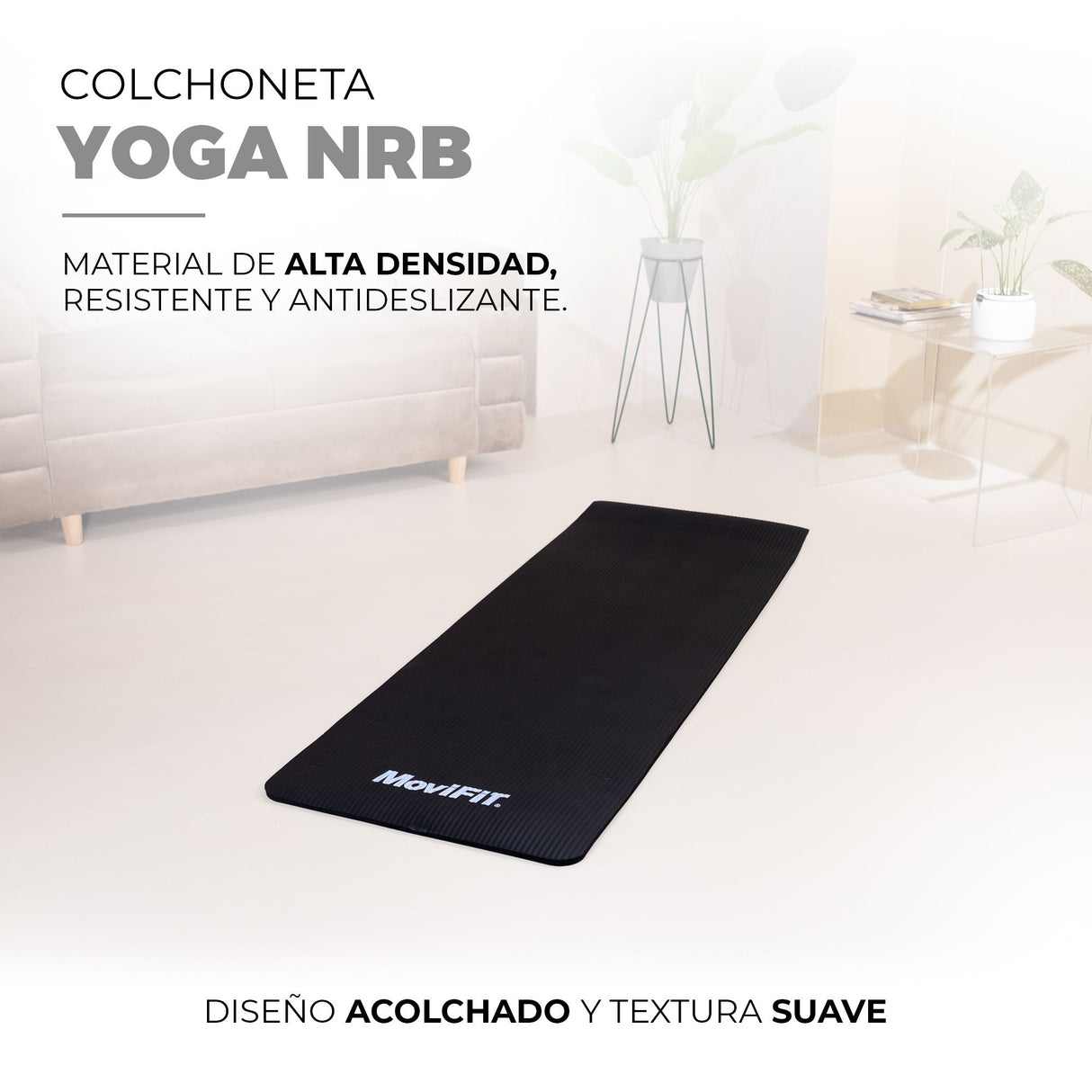 COLCHONETA YOGA NRB BLACK OK1101