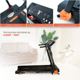 460T FIT FOLD TROTADORA RESIDENCIAL ATHLETIC 2.0 HP 110V