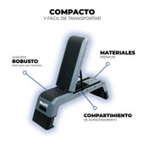 Movifit STEP PROFESIONAL OK1910: BANCO STEP PROFESIONAL-USO COMERCIAL