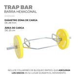 Barra Hexagonal 142cm OK6082