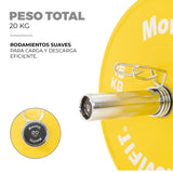 Barra Hexagonal 142cm OK6082