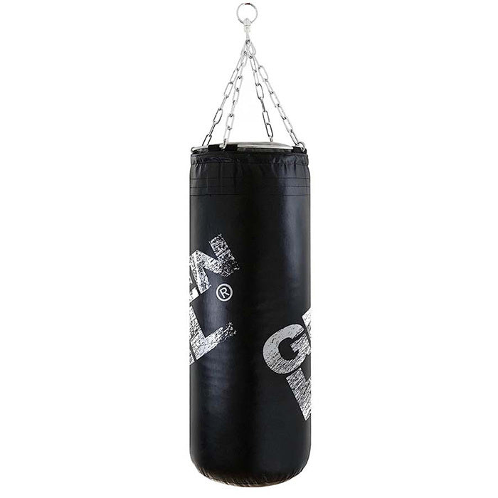 Saco de Boxeo Vinilo Negro 12 x 35 Cm