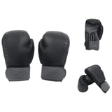 Guantes Boxeo 14Oz Negro Gris