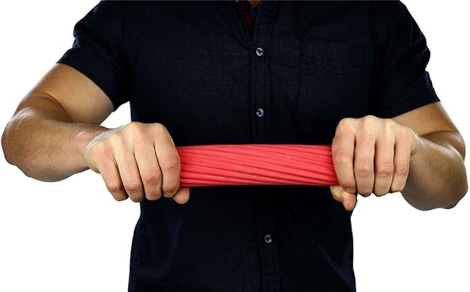Ejercitador de mano y muñeca, Flexbar 12", CanDo Rojo
