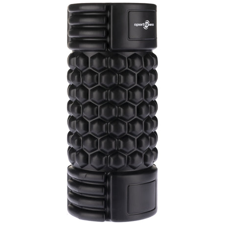 Foam Roller de Espuma Grabado Profundo Negro