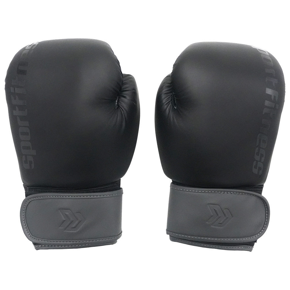 Guantes Boxeo 14Oz Negro Gris