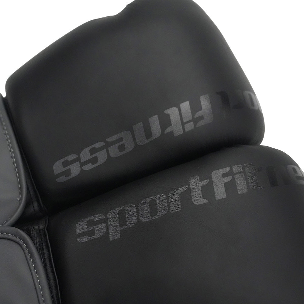 Guantes Boxeo 14Oz Negro Gris