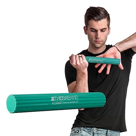 Ejercitador de mano y muñeca, Flexbar 12", CanDo verde