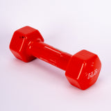 MANCUERNA EN VINILO ROJA 5LB OK1001A