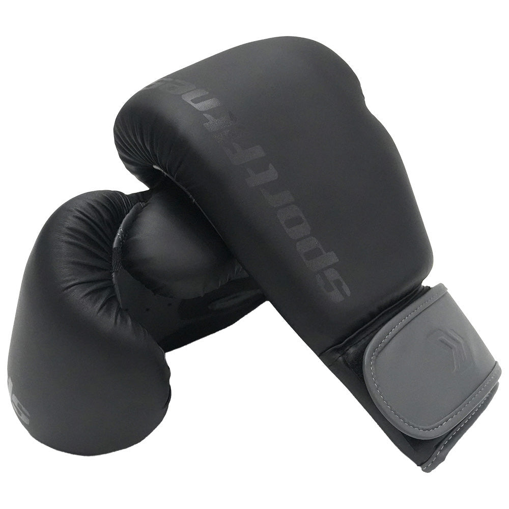 Guantes Boxeo 14Oz Negro Gris