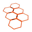 Aros de Agilidad Hexagonales 1 FabriFit Colombia Gimnasios Colombia
