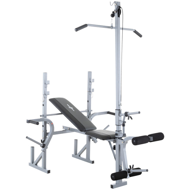 Banco Ejercicio Multiple Libre Polea Alta Sporfitness 1 FabriFit Colombia Gimnasios Colombia
