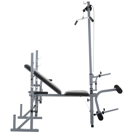 Banco Ejercicio Multiple Libre Polea Alta Sporfitness 2 FabriFit Colombia Gimnasios Colombia
