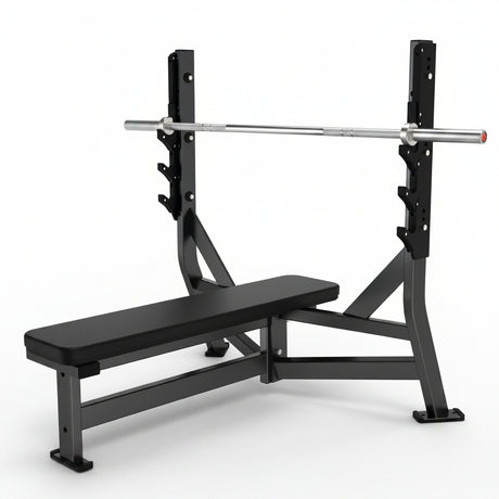 Banco de Pecho Plano Olimpico MOV 3014 SM 3014 Linea Hammer Force Pro 1 FABRIFIT COLOMBIA GIMNASIOS COLOMBIA
