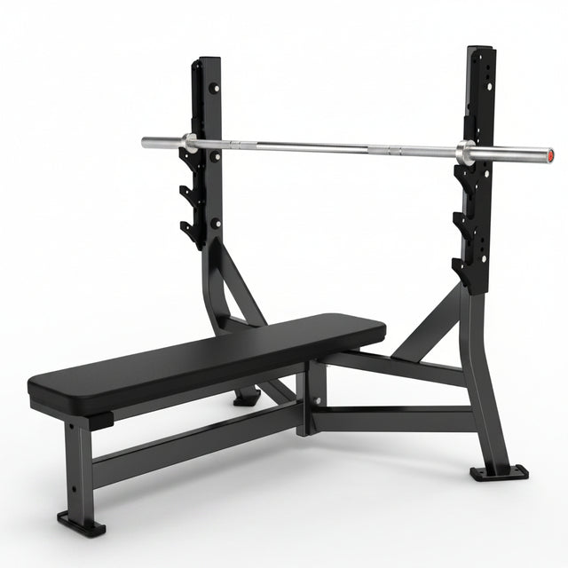 Banco de Pecho Plano Olimpico MOV 3014 SM 3014 Linea Hammer Force Pro 1 FABRIFIT COLOMBIA GIMNASIOS COLOMBIA
