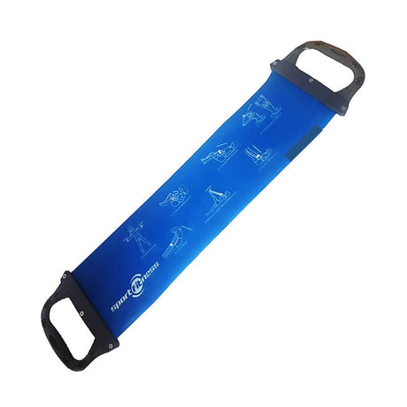 Banda Elastica con Mango Azul 1 FabriFit Colombia Gimnasios Colombia
