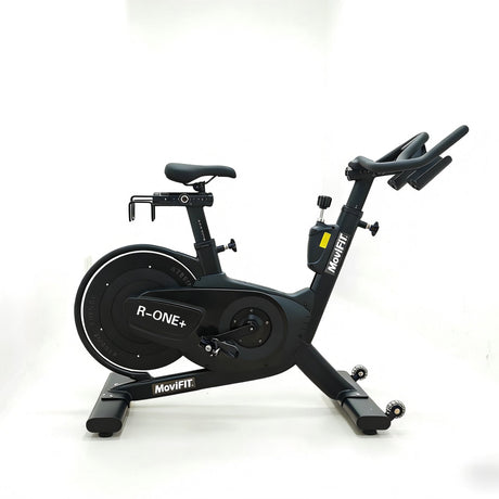 Bicicleta Profesional De Indoor Cycling MoviFit R ONE Black Edition 2 FabriFit Colombia Gimnasios Colombia
