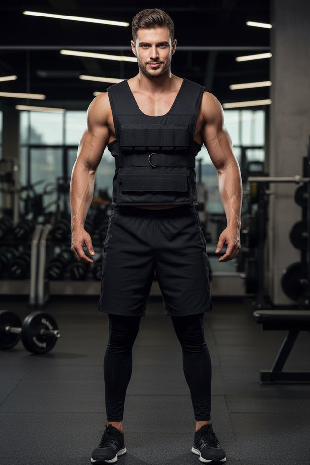 Chaleco De Peso Ajustable Para Entrenamiento 1 FabriFit Colombia Gimnasios Colombia
