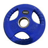 Disco Olímpico Encauchetado con Agarre 2.5KG - 10KG Movifit OK2005