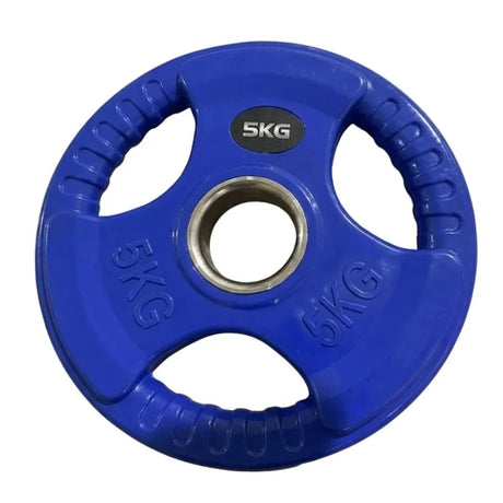 Disco Olímpico Encauchetado con Agarre 2.5KG - 10KG Movifit OK2005