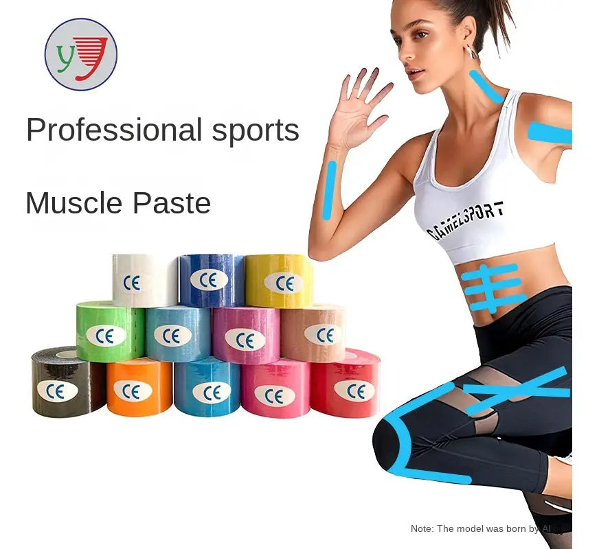 Vendaje, Parche Muscular Deportivo Elástico, Vendaje Autoadh