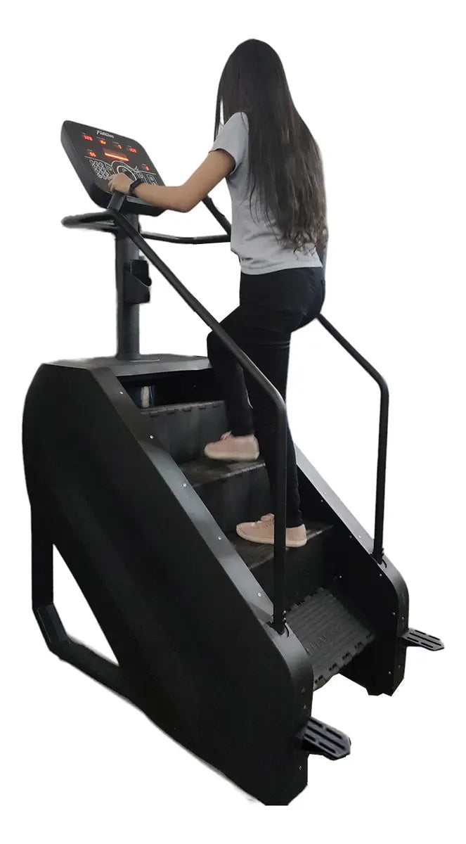 Simulador profesional de escaleras de gimnasio para ejercicios cardiovasculares