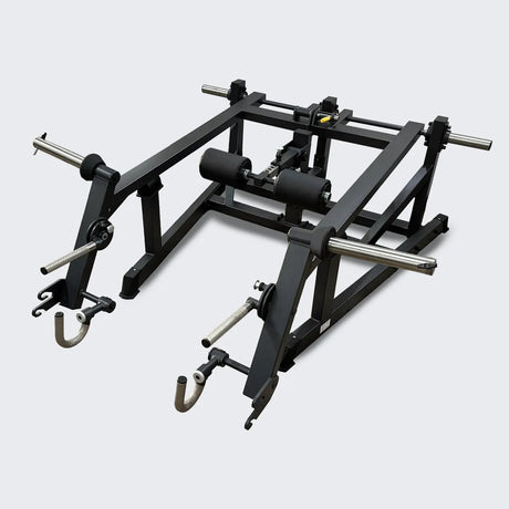 Máquina De Agachamento Bulgaro Afundo E Deadlift Academia