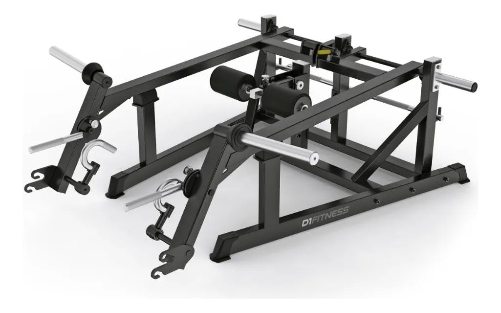 Máquina De Agachamento Bulgaro Afundo E Deadlift Academia