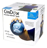 Pelota con peso incorporado 2.5kg, diámetro12,7cm, Azul, CanDo