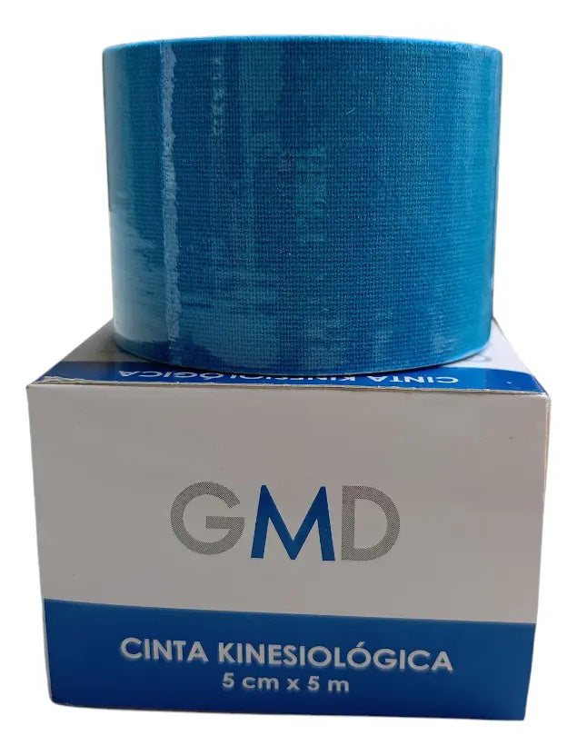 cintas kinesiologicas vendaje neuromuscular kinesio tape color azul