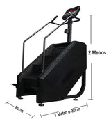 Simulador profesional de escaleras de gimnasio para ejercicios cardiovasculares