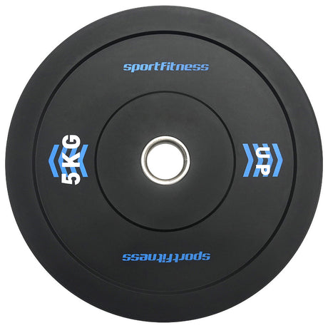 Disco Olimpico en Caucho Macizo 2 Pulgadas 8 FabriFit Colombia Gimnasios Colombia

