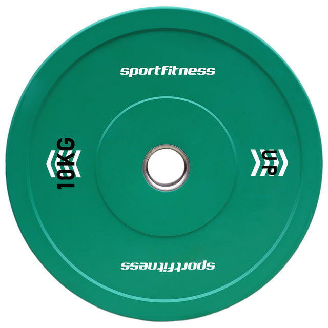 Disco Olimpico en Caucho Macizo 2 Pulgadas Colores 10 FabriFit Colombia Gimnasios Colombia
