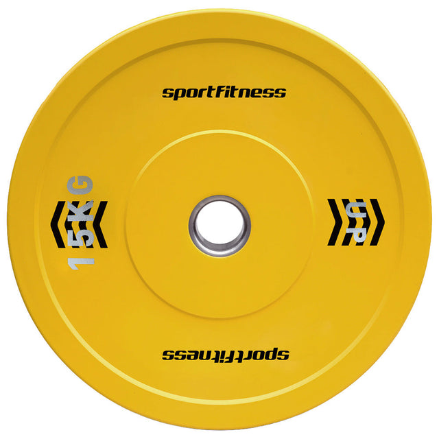 Disco Olimpico en Caucho Macizo 2 Pulgadas Colores 6 FabriFit Colombia Gimnasios Colombia
