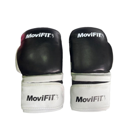 Guante de Boxeo 10 OZ Negro Blanco 1 FabriFit Colombia Gimnasios Colombia
