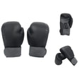 Guantes Boxeo 14Oz Negro Gris 5 FabriFit Colombia Gimnasios Colombia
