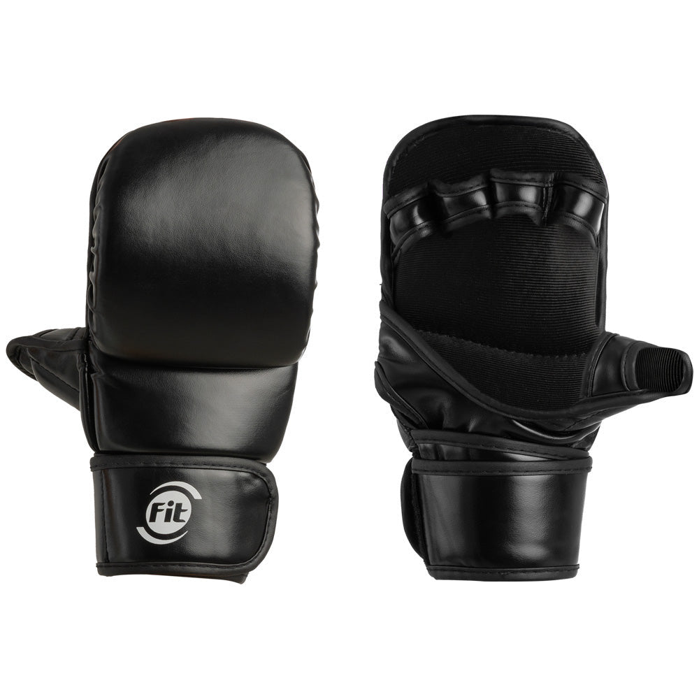 Guantes MMA con Refuerzos Negro 2 FabriFit Colombia Gimnasios Colombia
