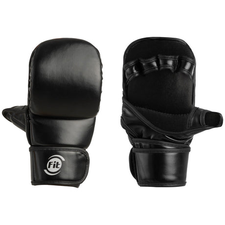 Guantes MMA con Refuerzos Negro 2 FabriFit Colombia Gimnasios Colombia
