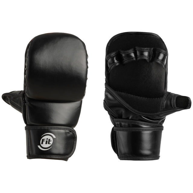 Guantes MMA con Refuerzos Negro 2 FabriFit Colombia Gimnasios Colombia
